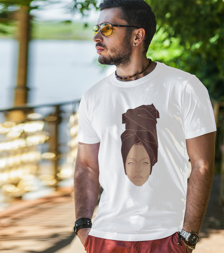 Headwrap Analogue Girl 1997 Iconic T-Shirt