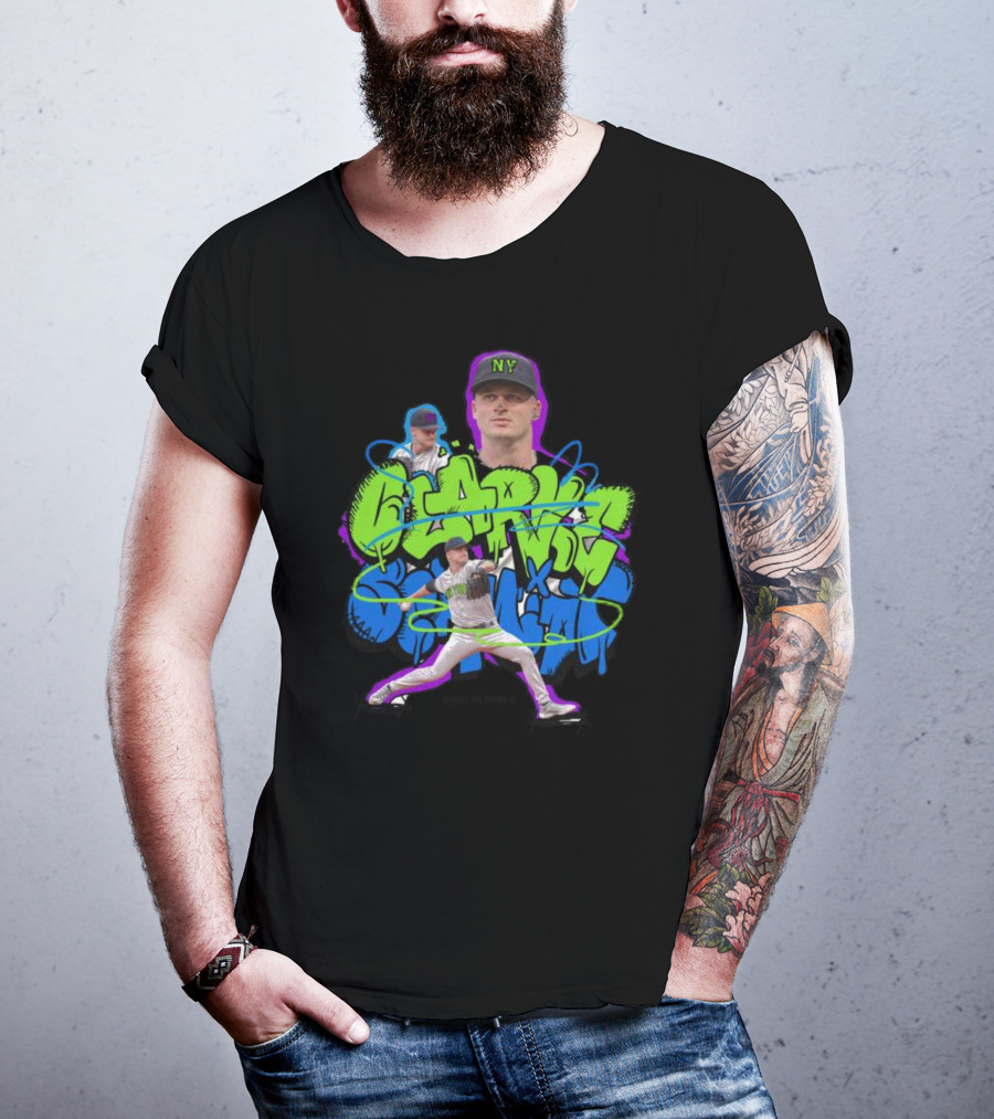Clarke Schmidt NY Spray-Painted Street Comfort T-Shirt