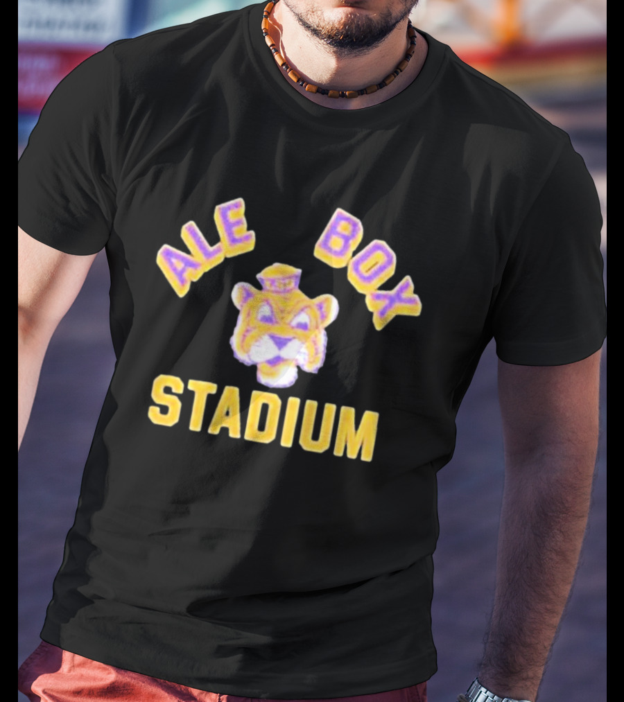 LSU Tigers Alex Box Stadium Baseball Franklin 47 Brand T-Shirt