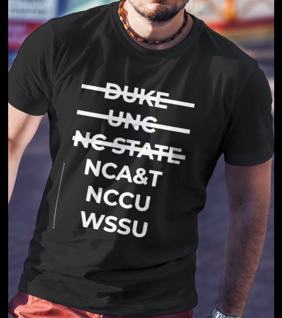 HomecomingSZN Merch NCA&T NCCU WSSU Duke UNC NC State Crossover T-Shirt