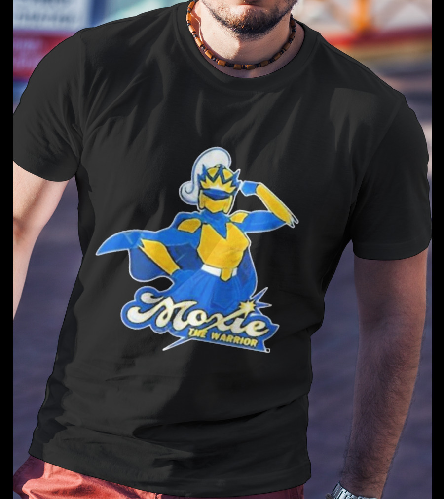 Moxie The Warrior Superhero Driving Force Sports Store T-Shirt