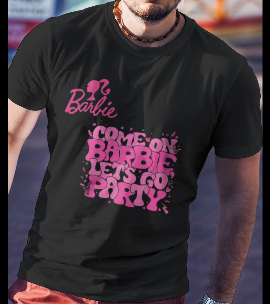 Come On Barbie Let's Go Party Groovy Barbie T-Shirt