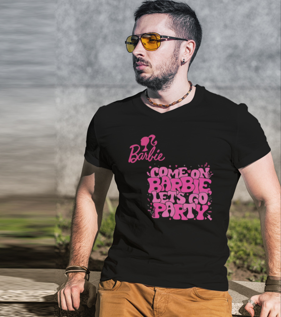 Come On Barbie Let's Go Party Groovy Barbie T-Shirt