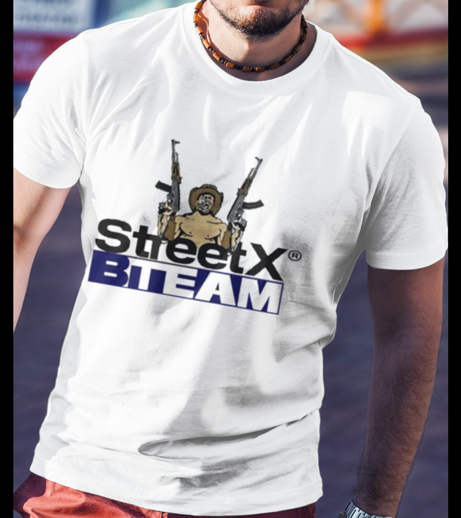 Streetx BTEAM Dual Gun Figure T-Shirt