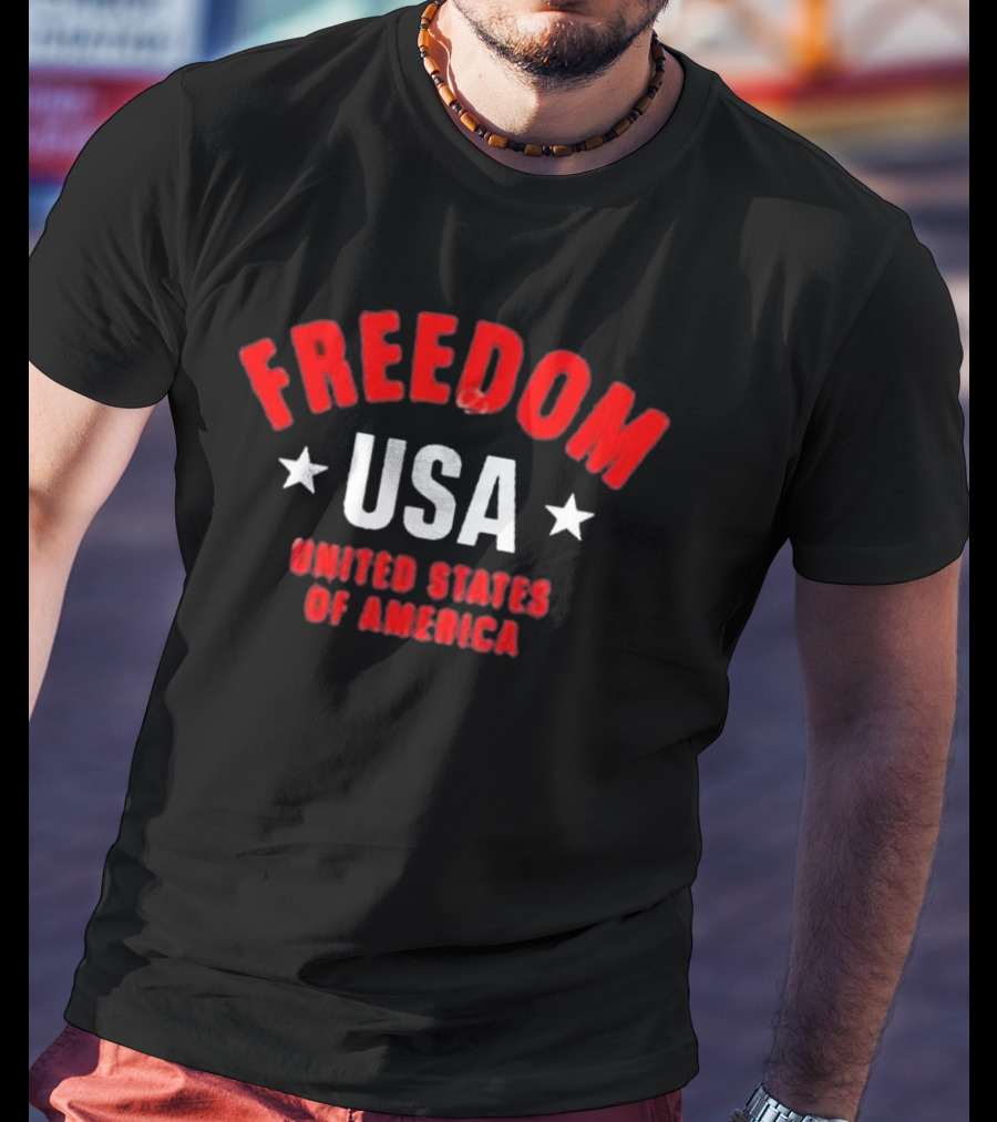 Sgt Troy's Freedom USA United States Of America T-Shirt