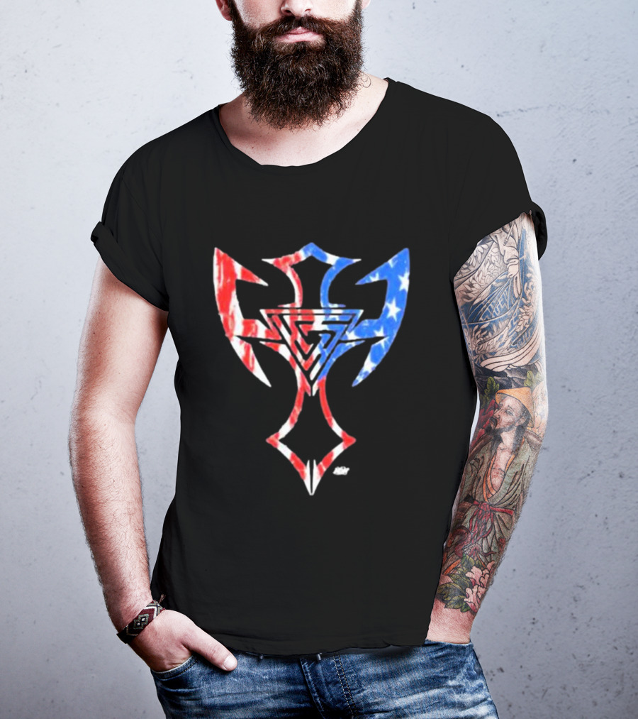 The Hardys American Flag Symbol USA T-Shirt