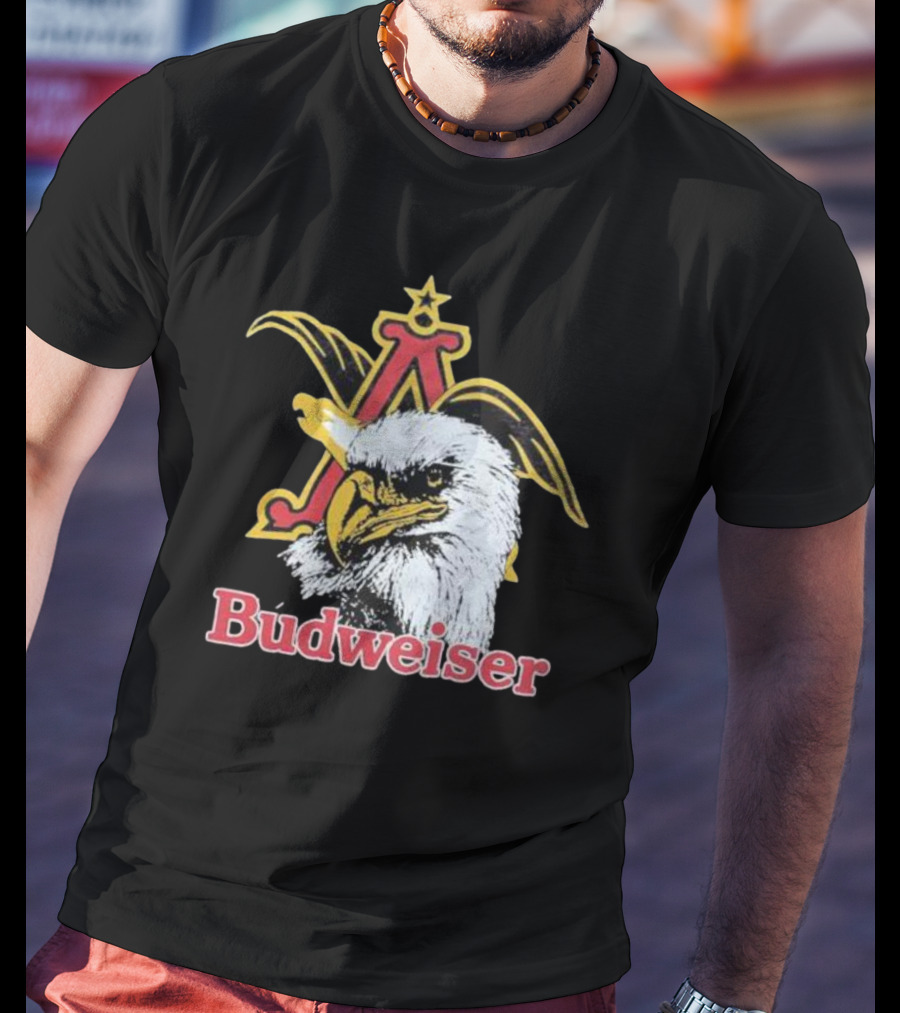 Budweiser Eagle With Star Emblem T-Shirt
