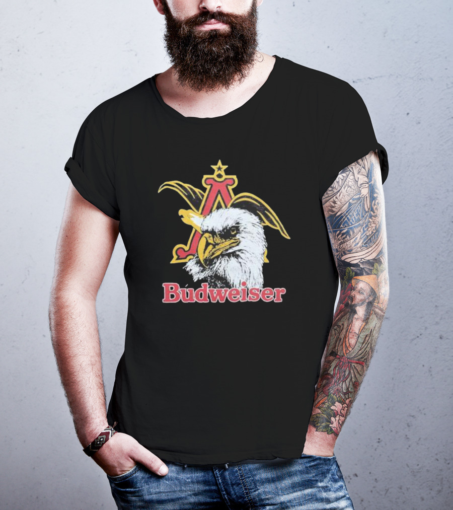 Budweiser Eagle With Star Emblem T-Shirt