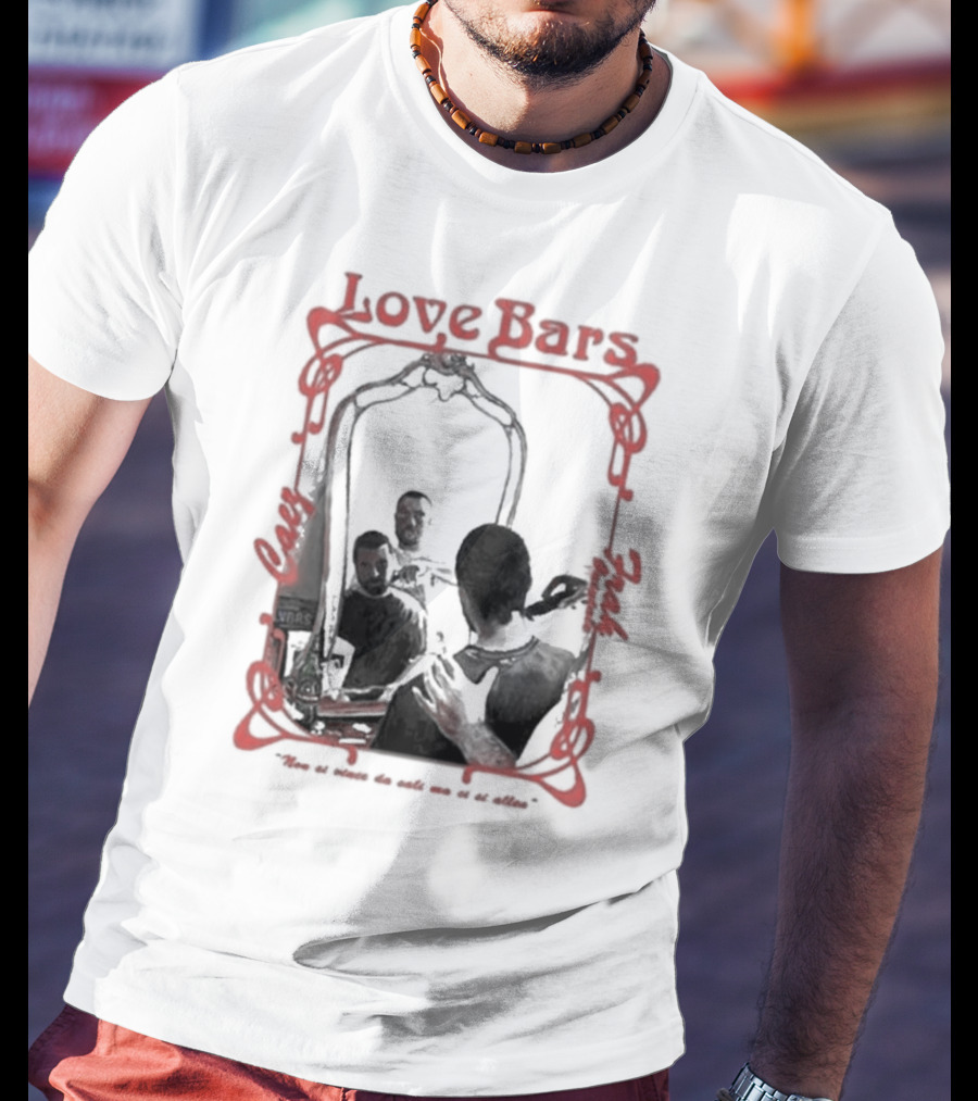 Love Bars Frah Quintale Mirror Reflection Snippet T-Shirt