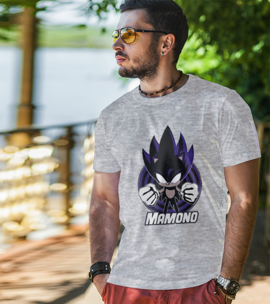 Mamono Dark Super Shadow Style Character T-Shirt