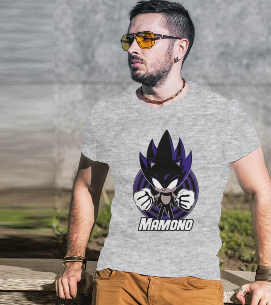 Mamono Dark Super Shadow Style Character T-Shirt