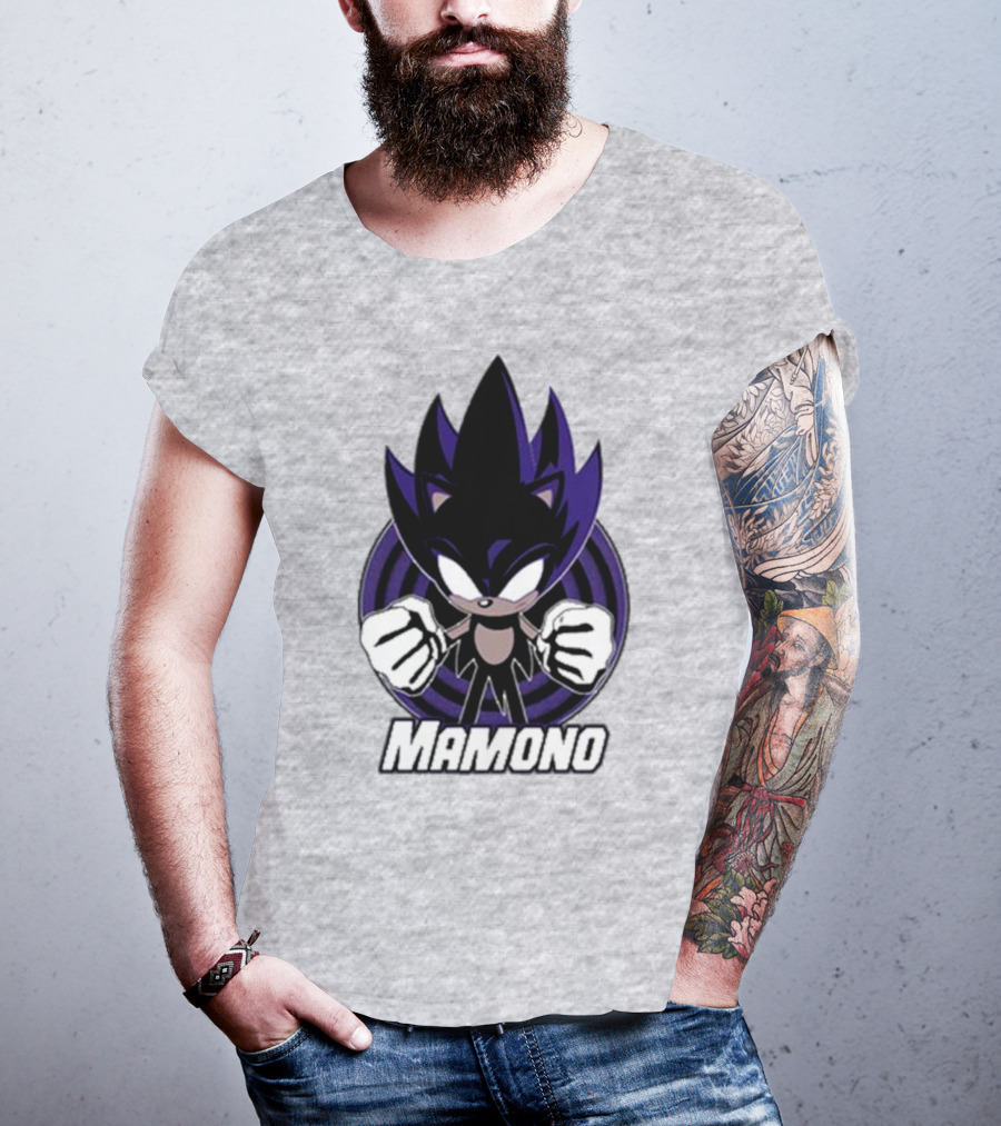 Mamono Dark Super Shadow Style Character T-Shirt