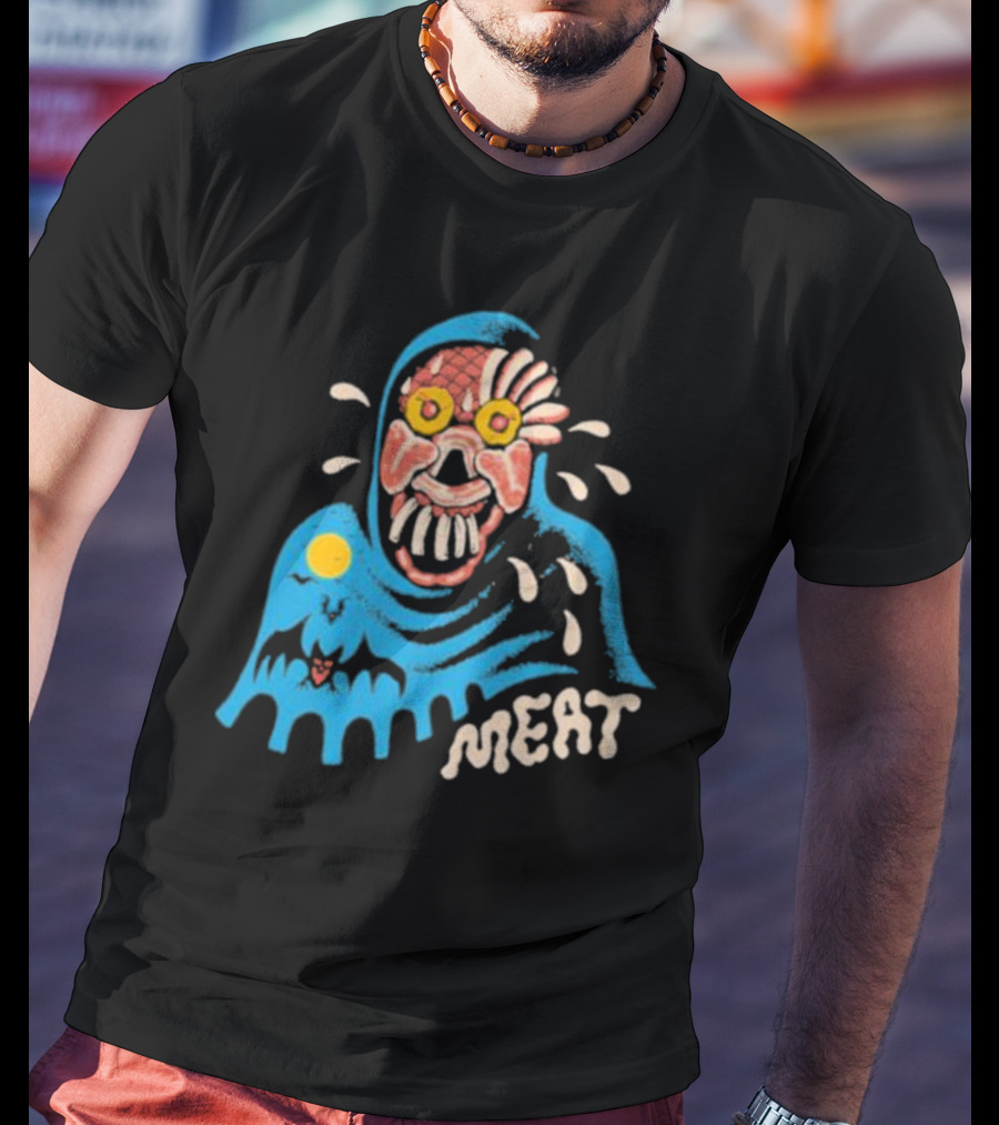 Meat Canyon Meathead Horror Masked Creature Monster T-Shirt