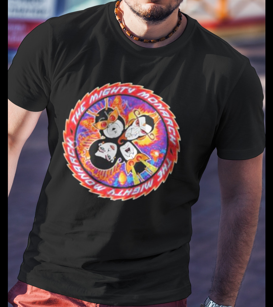 The Mighty Monarch Venture Bros Titmouse Animation Rock And Roll T-Shirt