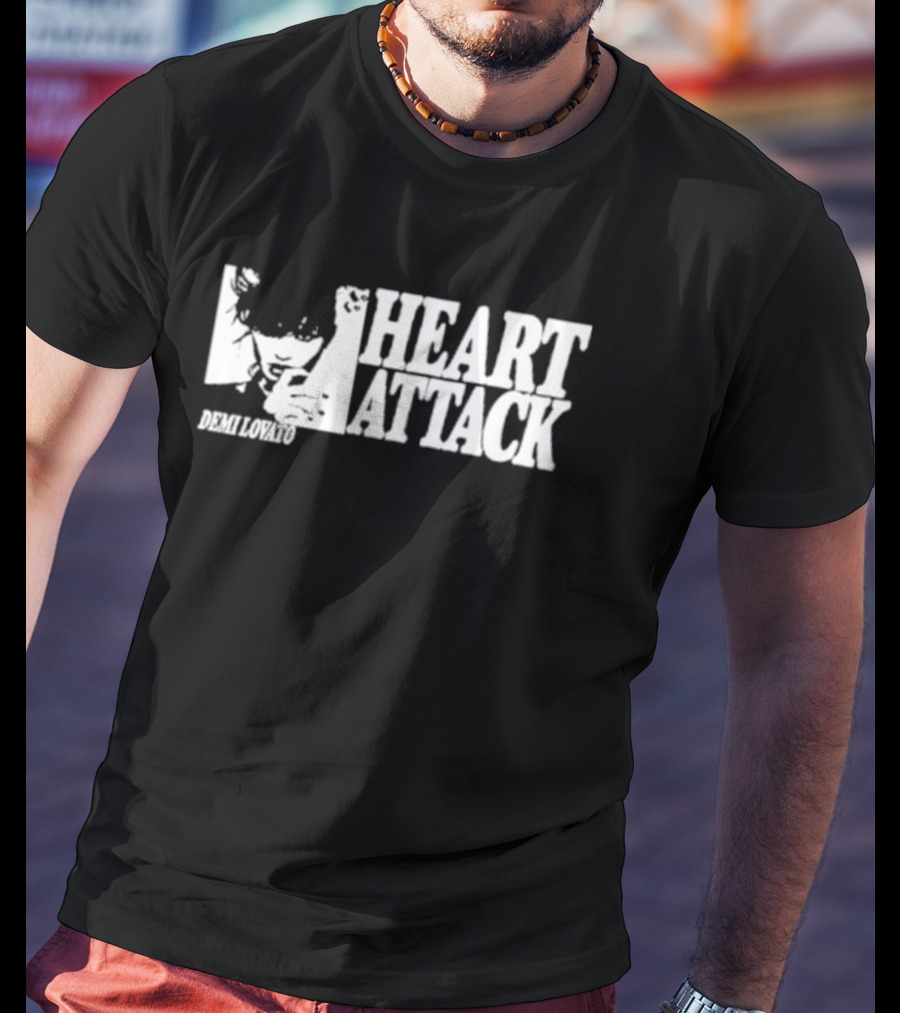 Demi Lovato Heart Attack Rock Version T-Shirt