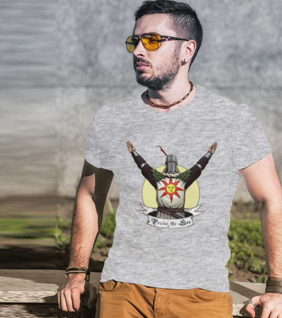 Dark Souls Praise The Sun Knight Heraldry T-Shirt