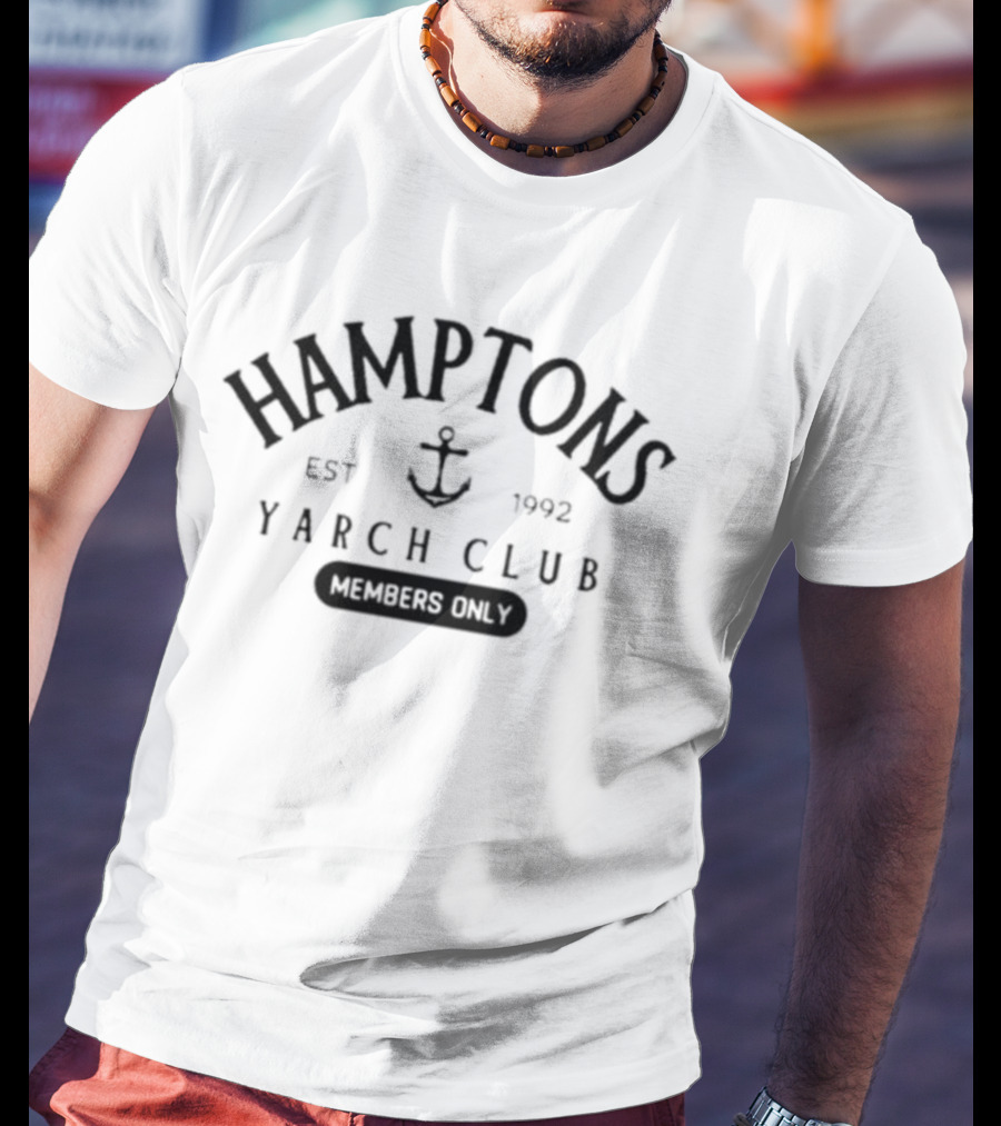 HAMPTONS YACHT CLUB EST 1992 MEMBERS ONLY T-Shirt