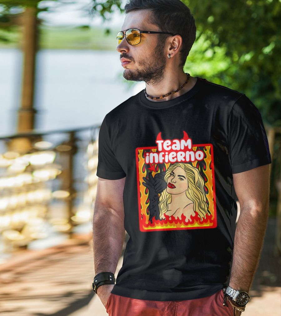 Team Infierno Wendy Guevara Latina Flames T-Shirt