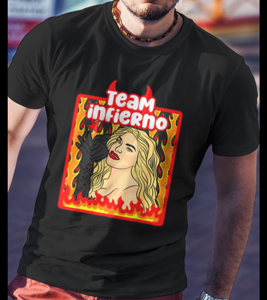 Team Infierno Wendy Guevara Latina Flames T-Shirt