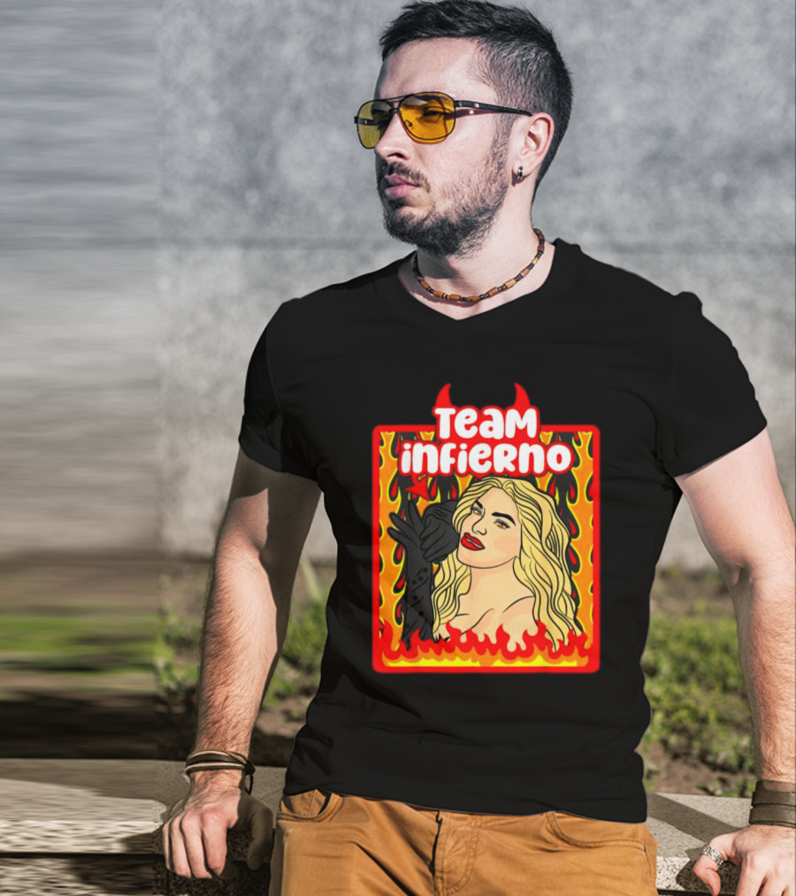 Team Infierno Wendy Guevara Latina Flames T-Shirt
