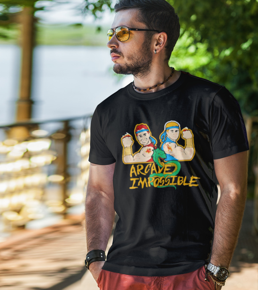 Arcade Impossible Double Dragon Duo T-Shirt