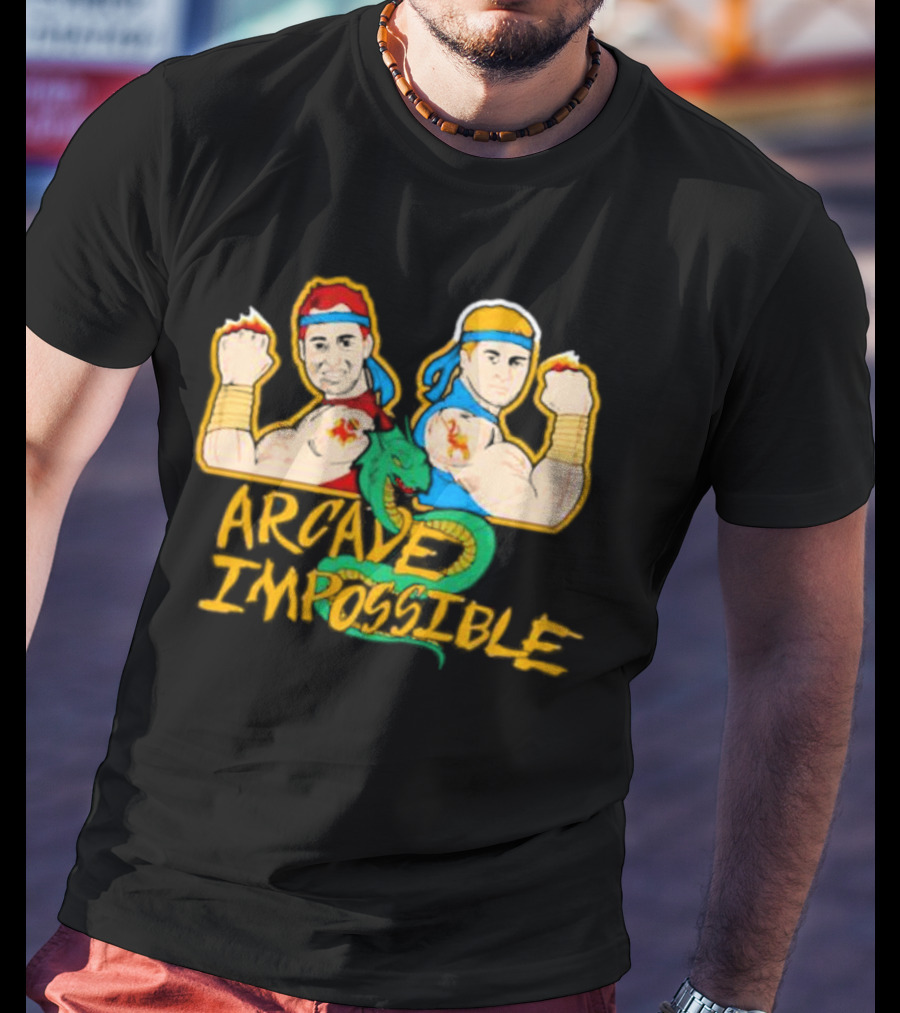Arcade Impossible Double Dragon Duo T-Shirt