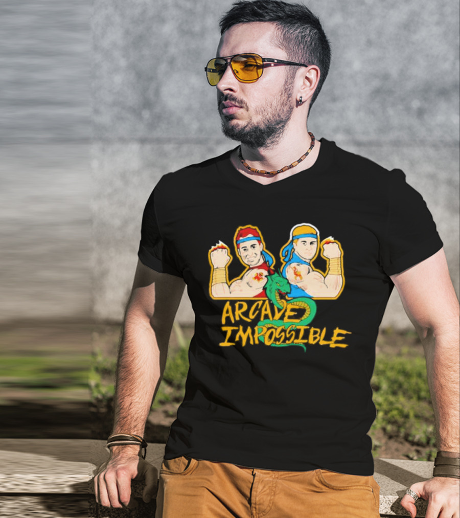 Arcade Impossible Double Dragon Duo T-Shirt