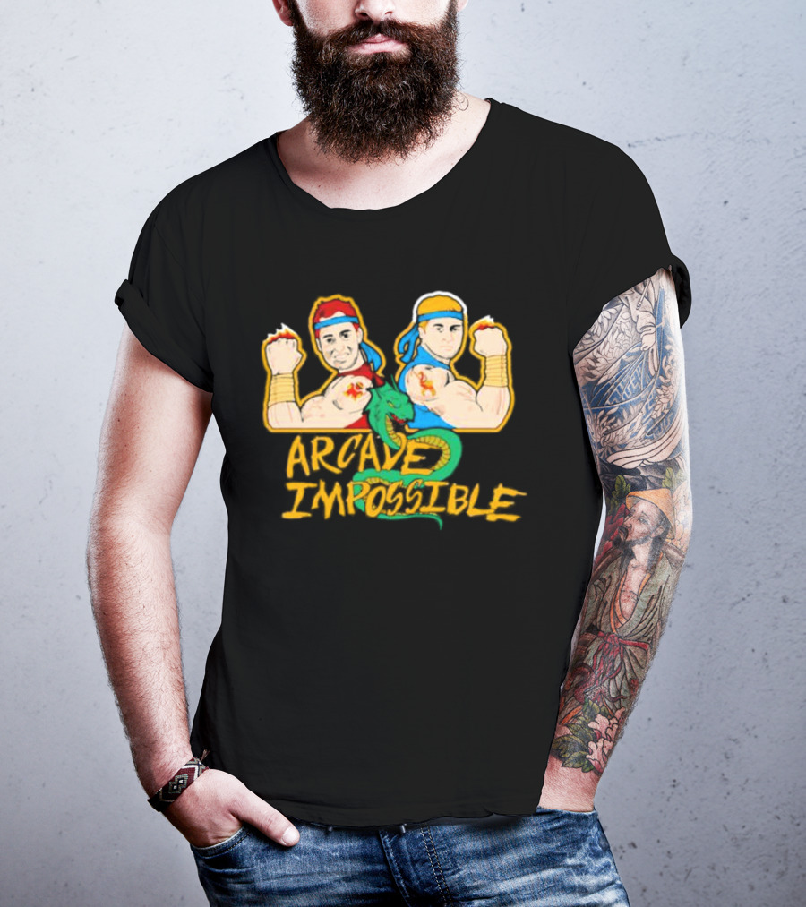 Arcade Impossible Double Dragon Duo T-Shirt