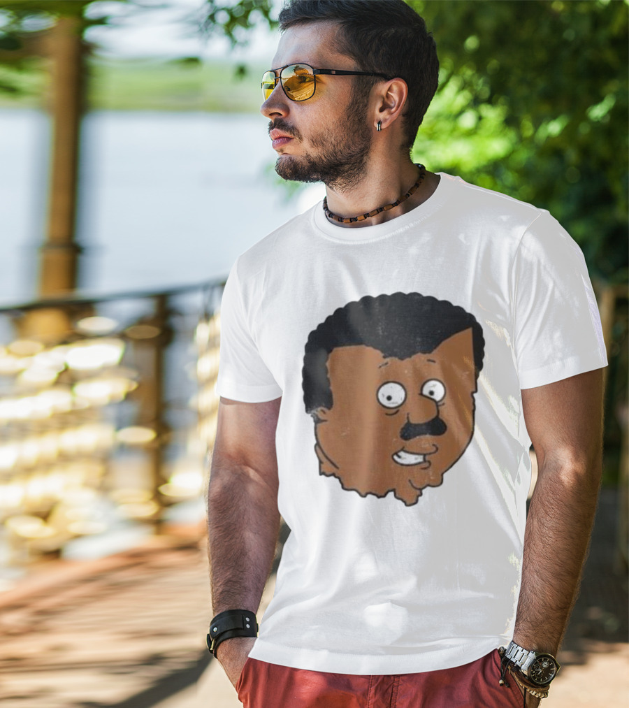 Old School Cleveland Ohio Retro Cartoon Face T-Shirt