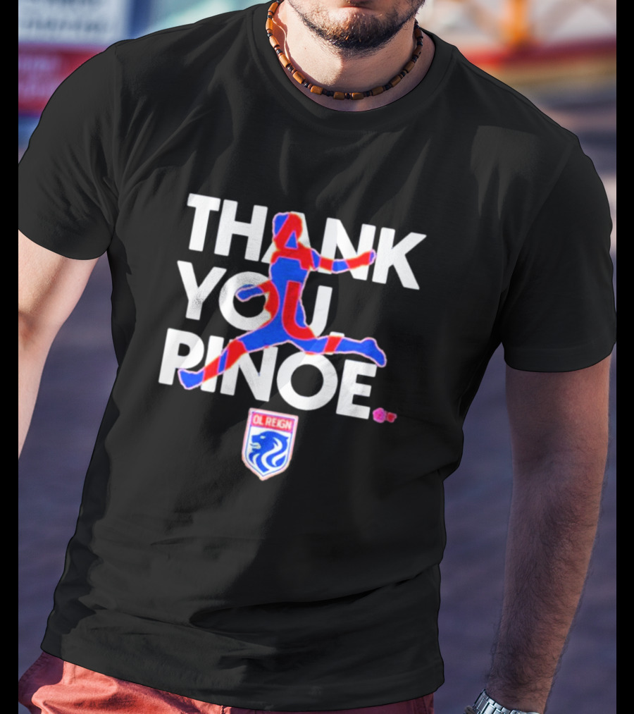 Thank You Pinoe Megan Rapinoe OL Reign T-Shirt