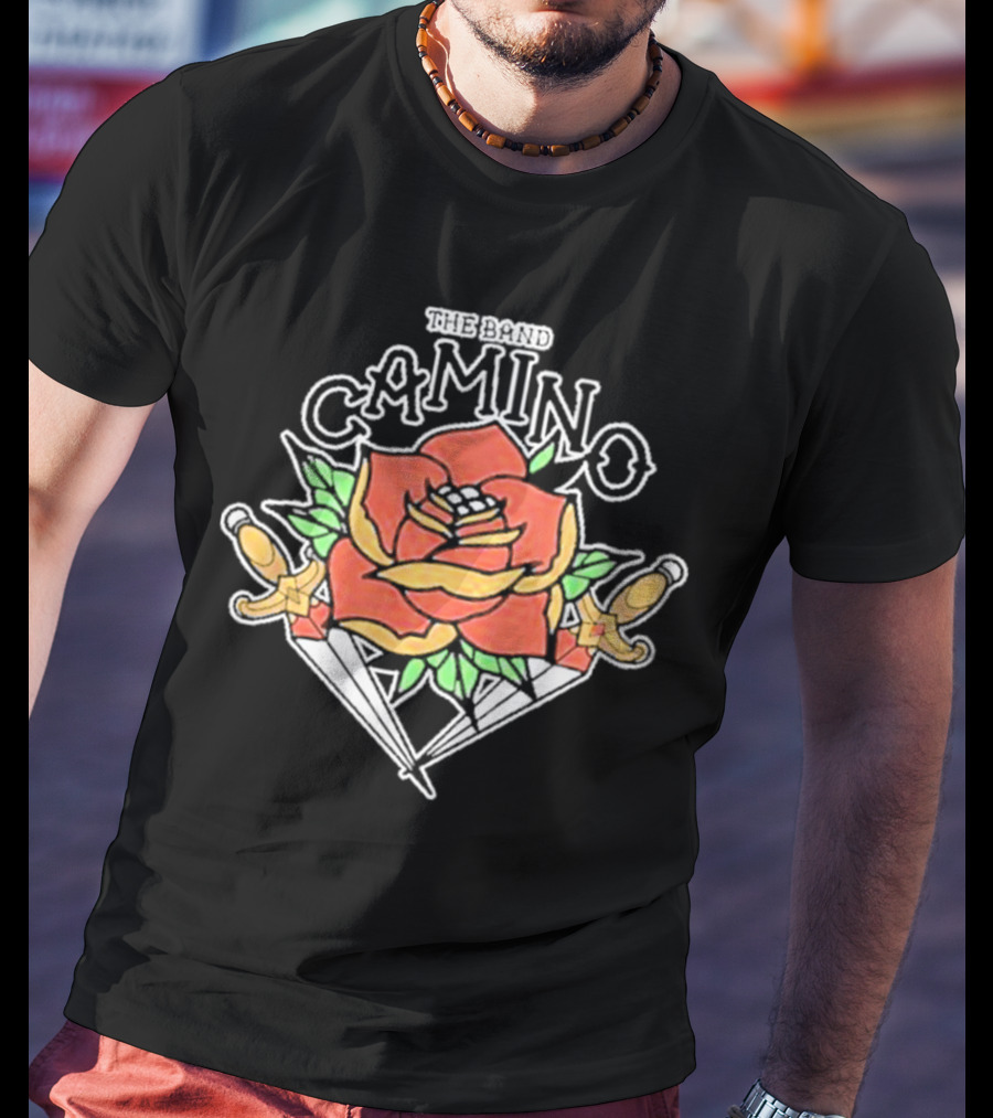 The Band Camino Rose And Dagger T-Shirt