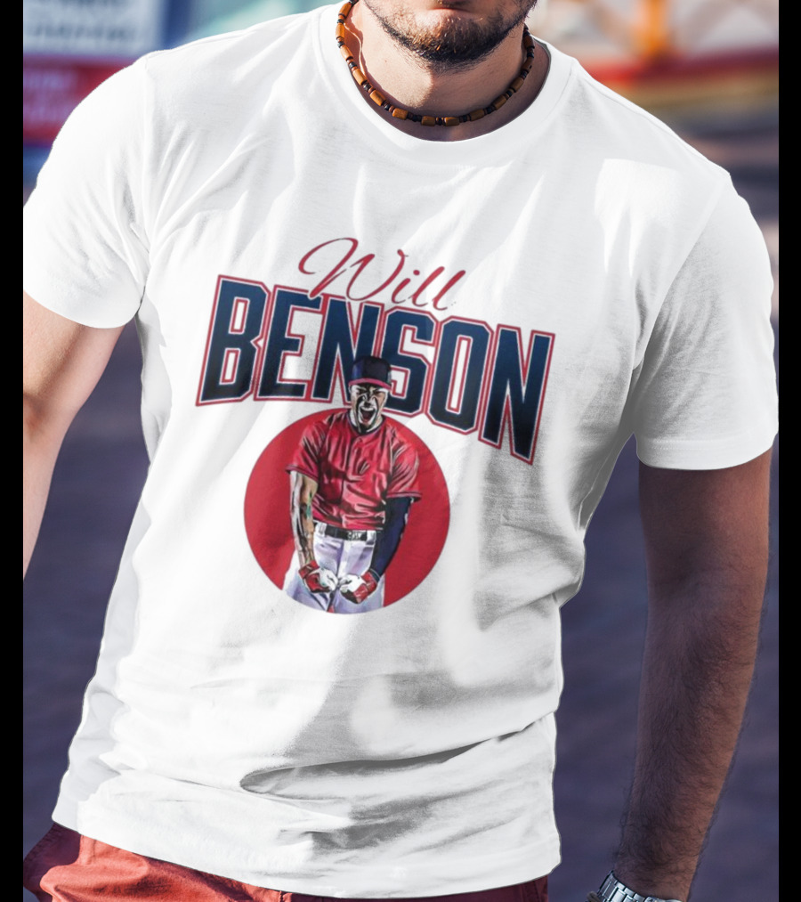 Will Benson Red Athletic T-Shirt