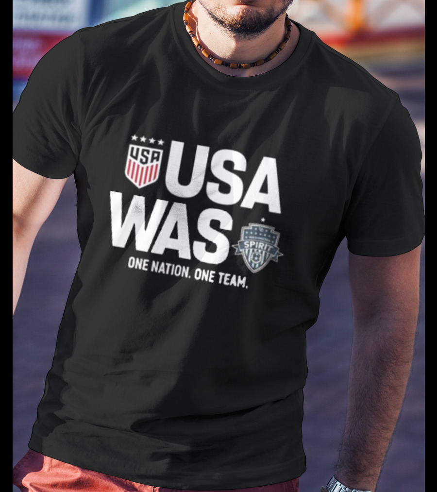 USA WAS One Nation One Team Spirit T-Shirt