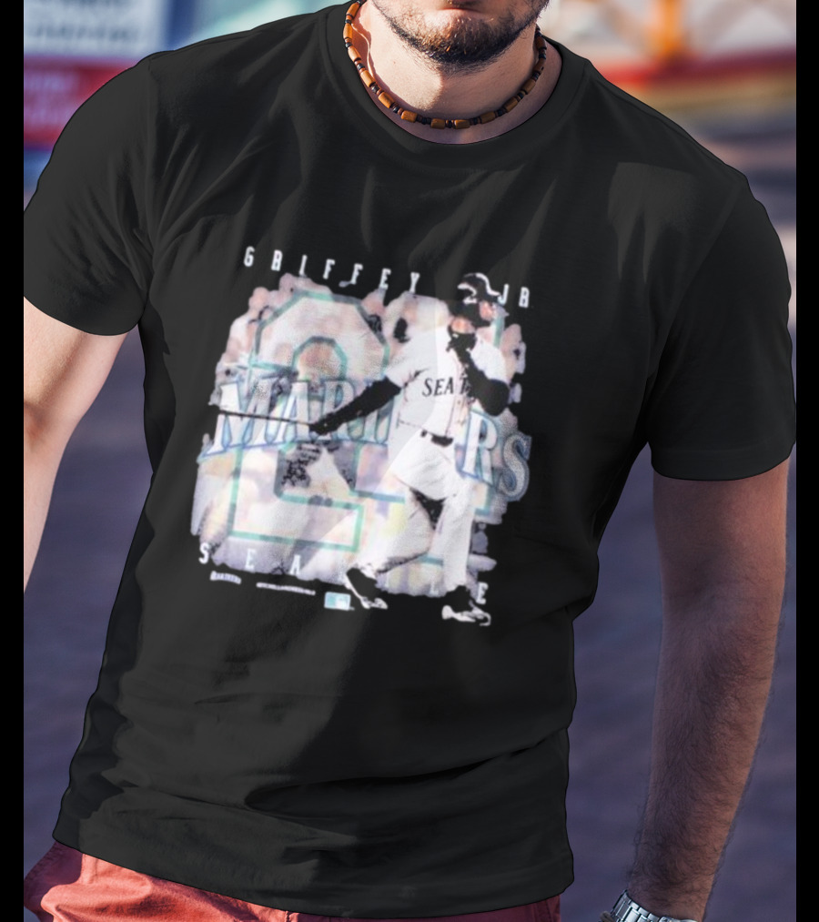 Ken Griffey Jr Seattle Mariners Number 24 Baseball Legend T-Shirt