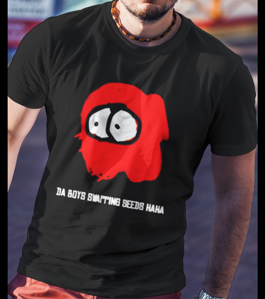 Da Boys Swapping Seeds Haha Red Crewmate T-Shirt