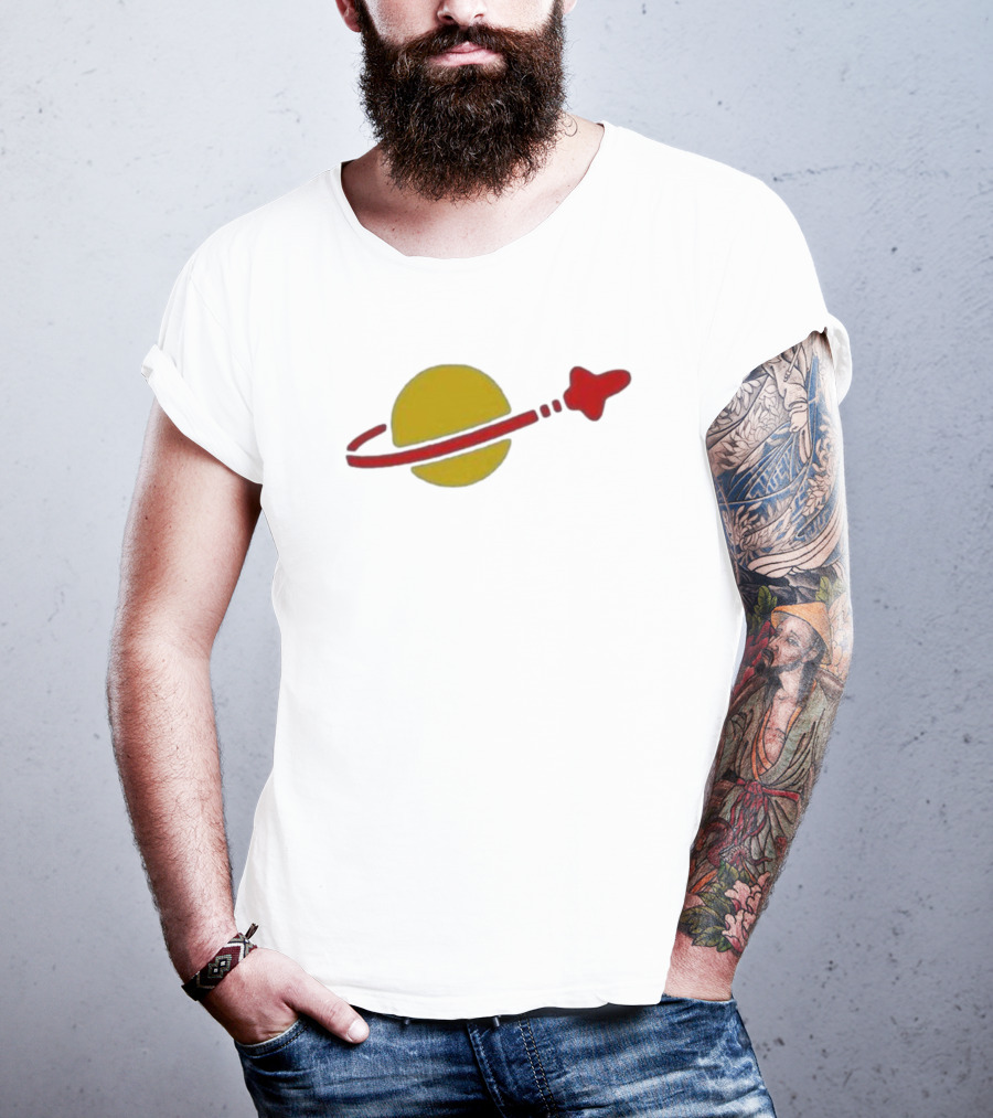 Classic Spaceman Lego Logo Planet And Spaceship T-Shirt