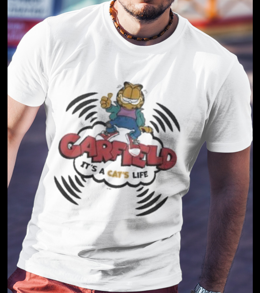 Garfield It's A Cat's Life Take Life One Nap At A Time T-Shirt