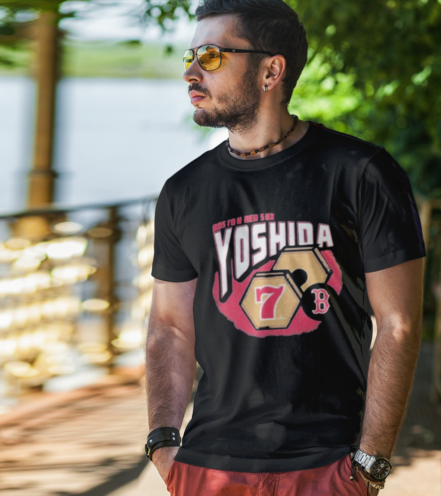 Boston Red Sox Yoshida 7 Baseball B T-Shirt