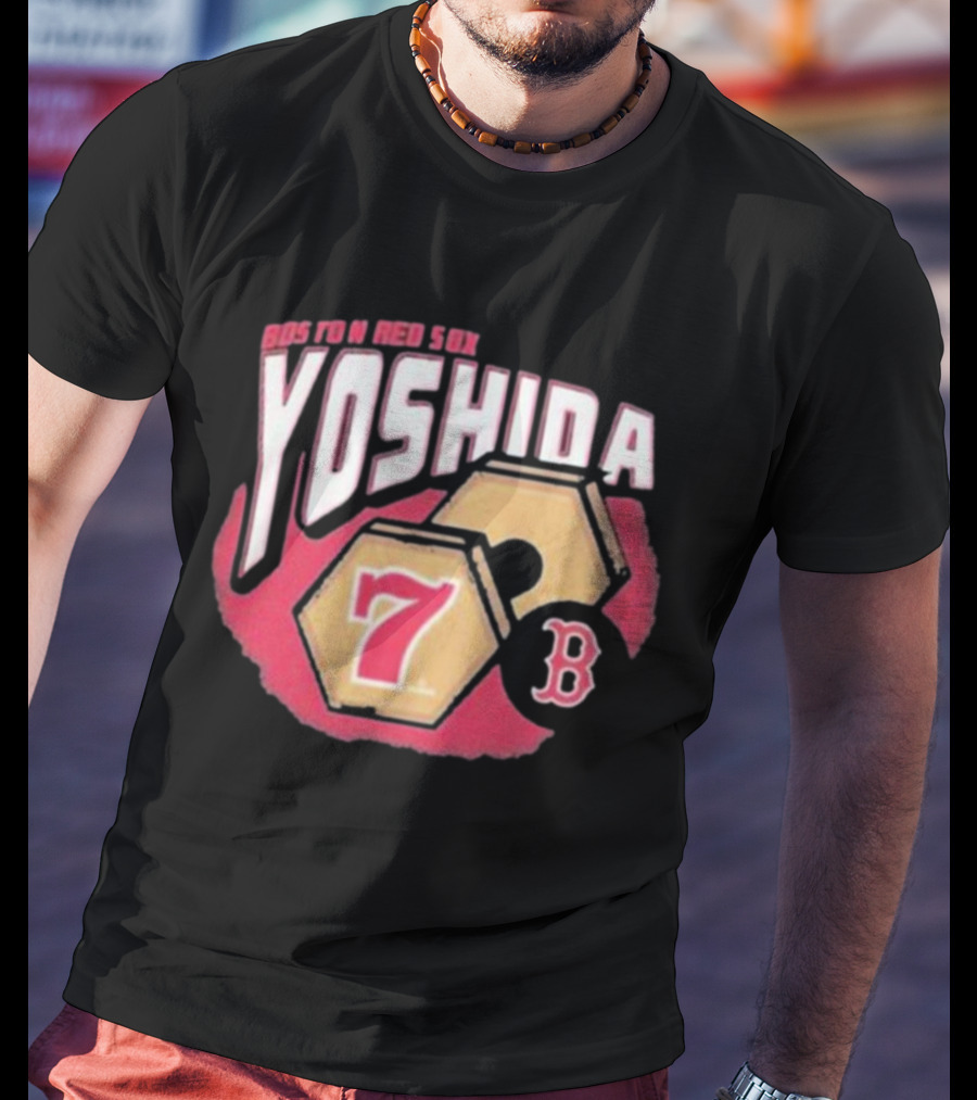 Boston Red Sox Yoshida 7 Baseball B T-Shirt