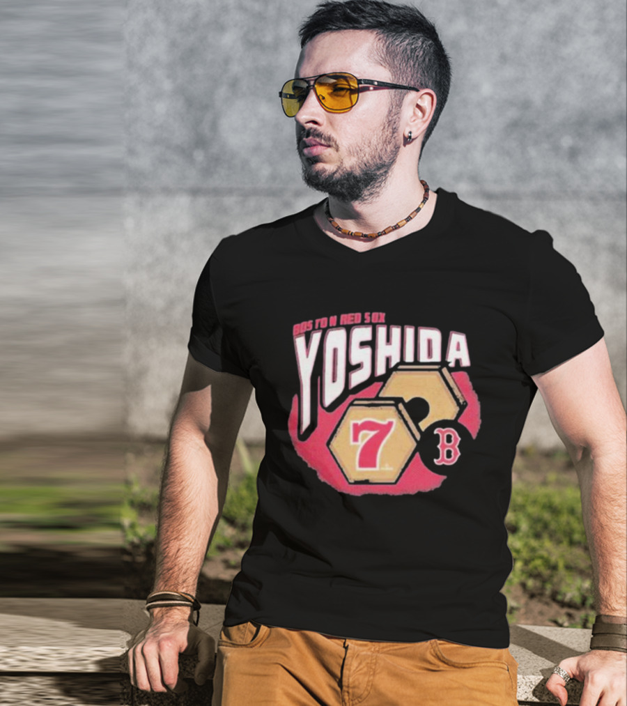 Boston Red Sox Yoshida 7 Baseball B T-Shirt