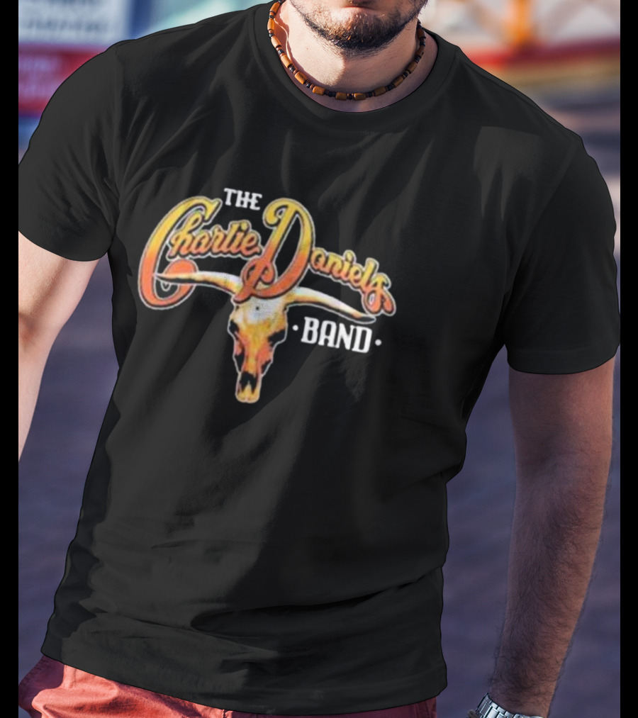 The Charlie Daniels Band Bold Cow Skull T-Shirt