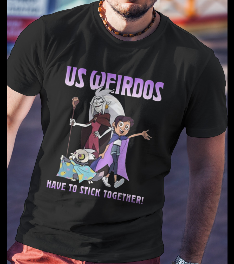 Us Weirdos Have To Stick Together The Owl House Characters Pose T-Shirt