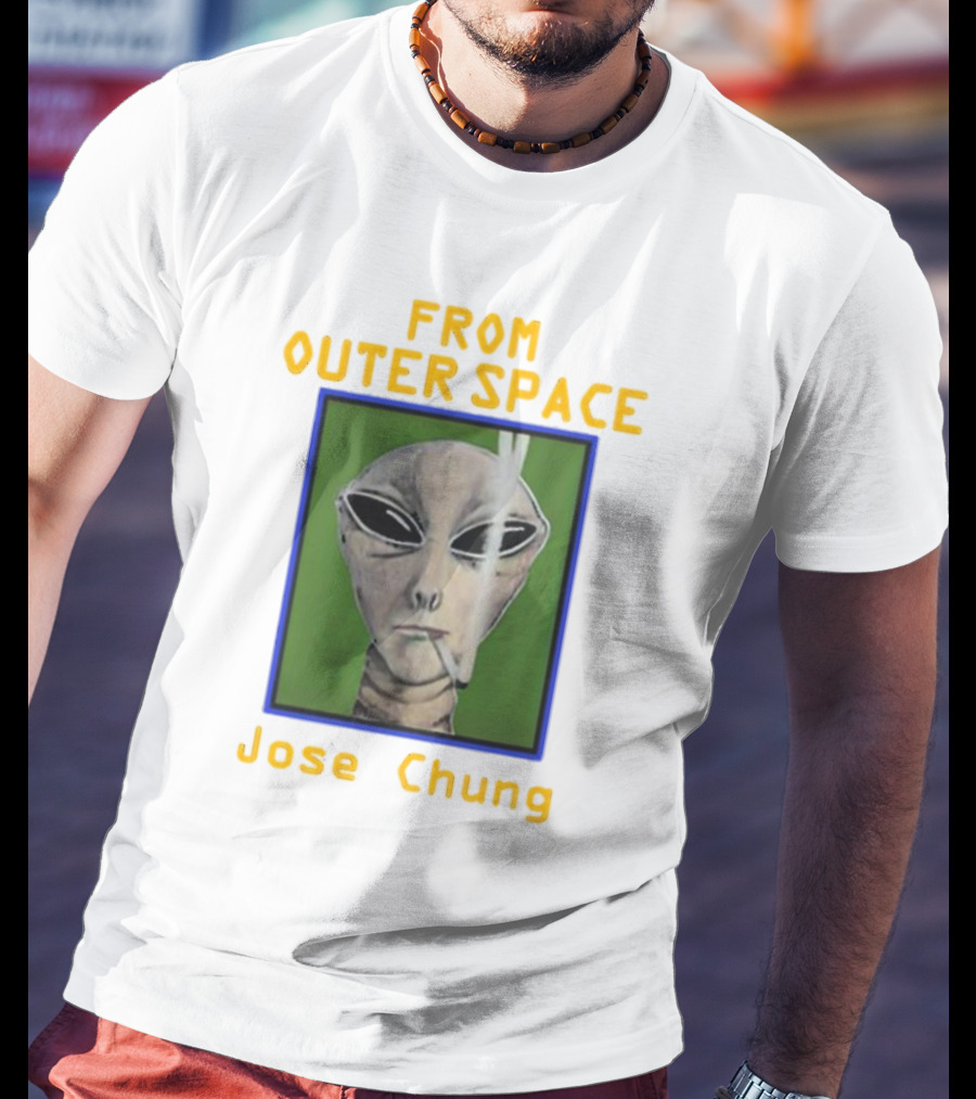 Brian Kemm Jose Chung From Outer Space Alien Smoking T-Shirt