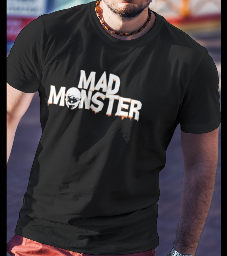 Mad Monster Creepy Skull T-Shirt