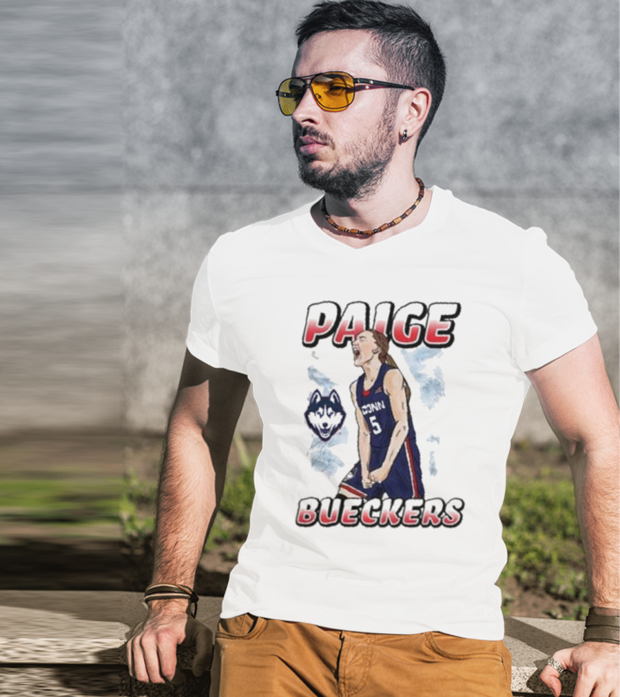 Paige Bueckers UConn Huskies Basketball Fan T-Shirt