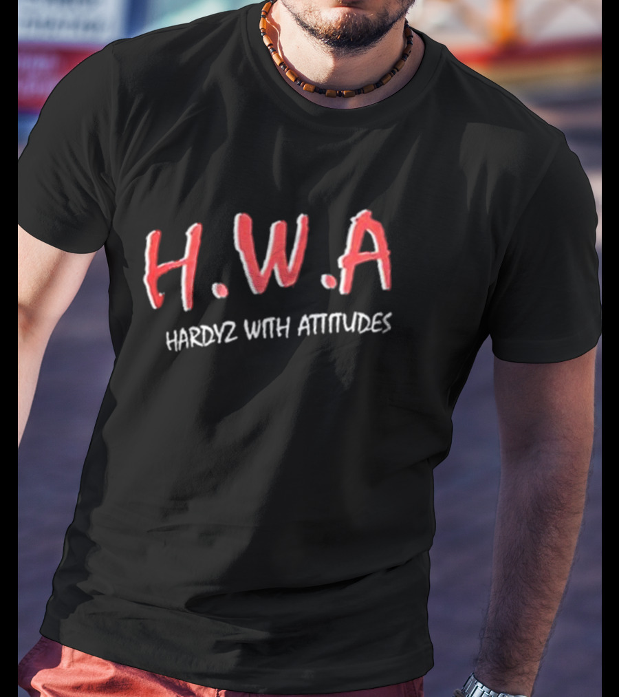 HWA Hardyz With Attitudes Wrestling Iconic Reference T-Shirt