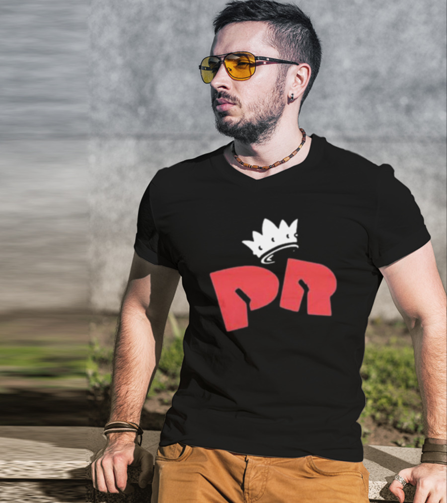 PR Merchandise New Caps Patricio Rey Red Logo Crown T-Shirt