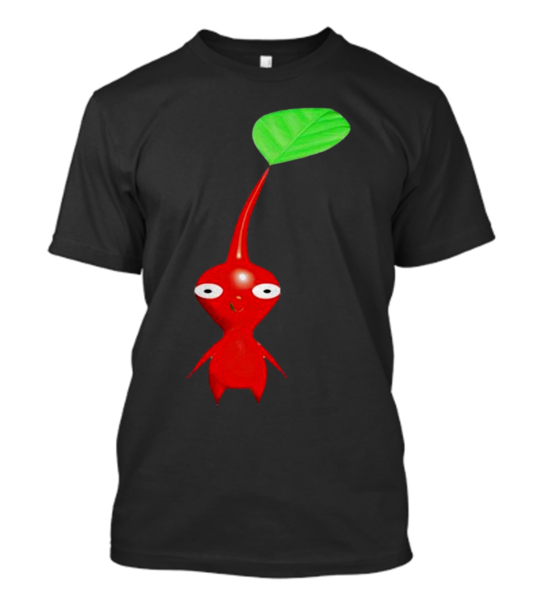 Pikmin Red Pikpik Character With Leaf Stem T-Shirt