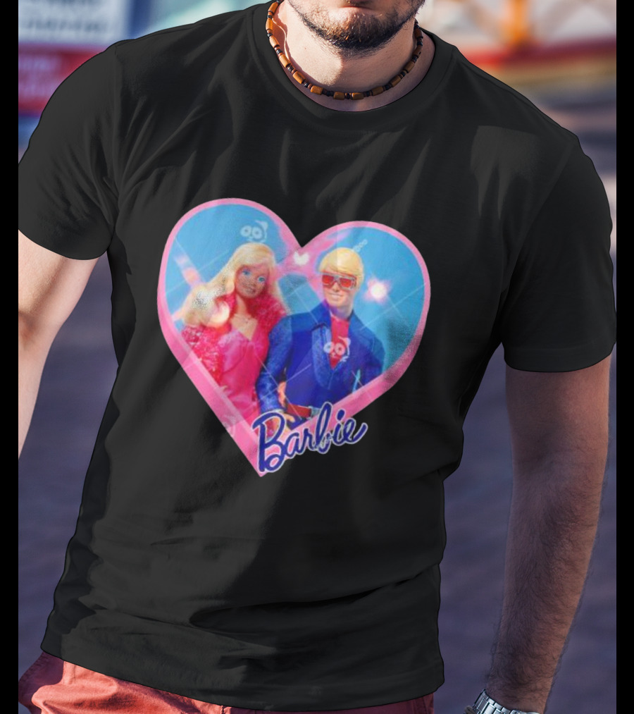 Barbie Ken Heart Valentines Love T-Shirt