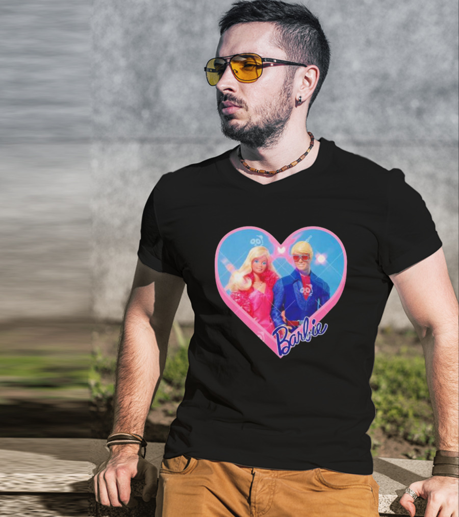 Barbie Ken Heart Valentines Love T-Shirt